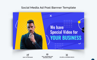 Business Service Facebook Ad Banner Design Template-30
