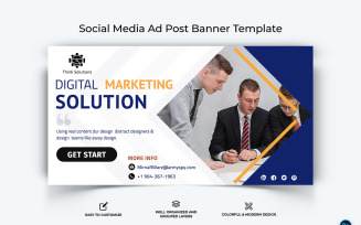 Business Service Facebook Ad Banner Design Template-39