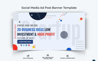 Business Service Facebook Ad Banner Design Template-51