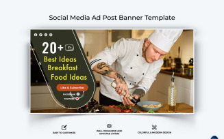 Chef Facebook Ad Banner Design Template-07