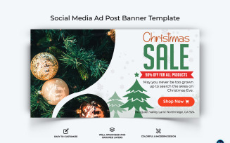 Christmas Sale Offer Facebook Ad Banner Design Template-03