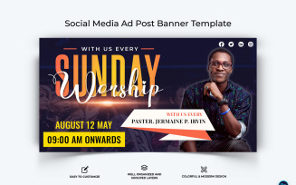 Church Facebook Ad Banner Design Template-02