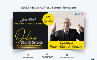 Church Facebook Ad Banner Design Template-03