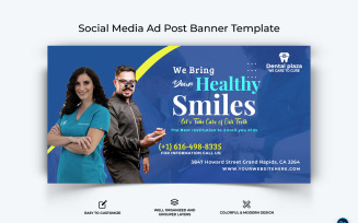 Dental Care Facebook Ad Banner Design Template-03