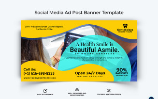 Dental Care Facebook Ad Banner Design Template-05