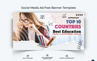 Education Facebook Ad Banner Design Template-04
