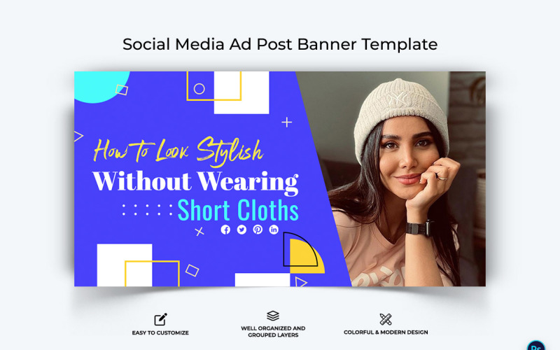 Fashion Facebook Ad Banner Design Template-21 Social Media