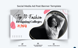 Fashion Facebook Ad Banner Design Template-25
