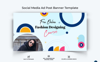 Fashion Facebook Ad Banner Design Template-26