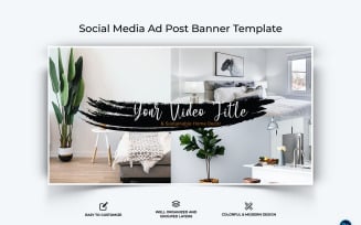 Interior Minimal Facebook Ad Banner Design Template-10