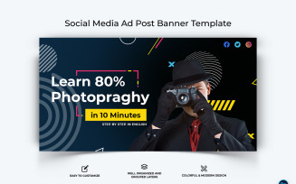 Photography Facebook Ad Banner Design Template-15