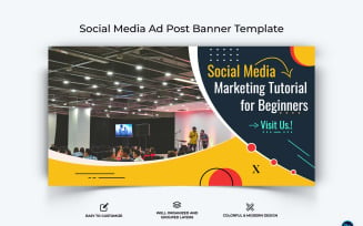 Social Media Workshop Facebook Ad Banner Design Template-01