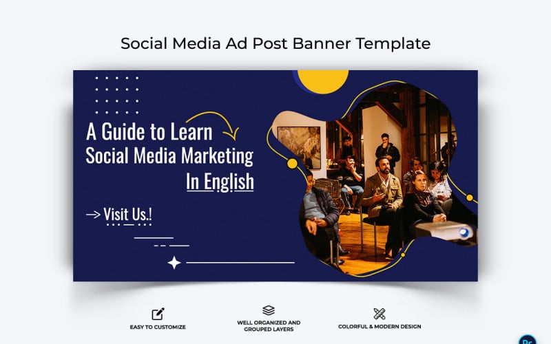 Social Media Workshop Facebook Ad Banner Design Template-03