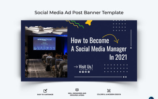 Social Media Workshop Facebook Ad Banner Design Template-05