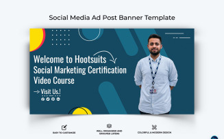 Social Media Workshop Facebook Ad Banner Design Template-07