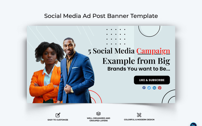 Social Media Workshop Facebook Ad Banner Design Template-15