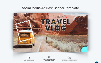 Travel Facebook Ad Banner Design Template-03