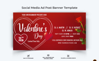Valentines Day Facebook Ad Banner Design-08