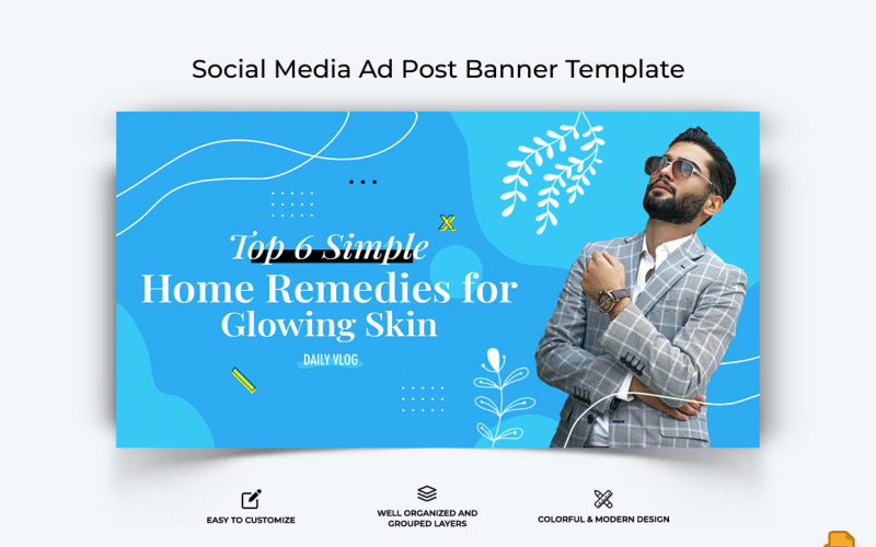Beauty Tips Facebook Ad Banner Design-011 Social Media