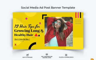 Beauty Tips Facebook Ad Banner Design-013