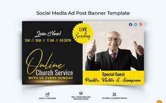 Church Speech Facebook Ad Banner Design-003