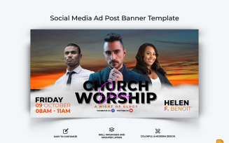 Church Speech Facebook Ad Banner Design-009