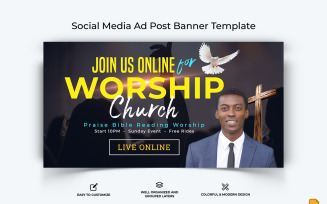 Church Speech Facebook Ad Banner Design-017