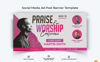 Church Speech Facebook Ad Banner Design-031
