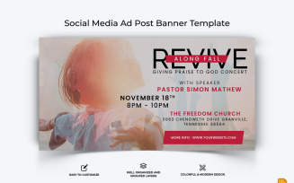 Church Speech Facebook Ad Banner Design-033