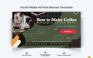 Coffee Making Facebook Ad Banner Design-009