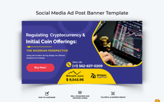 Cryptocurrency Facebook Ad Banner Design-018