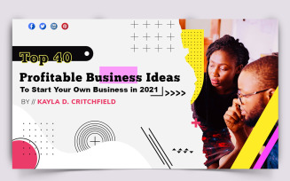 Business Service YouTube Thumbnail Design Template-10