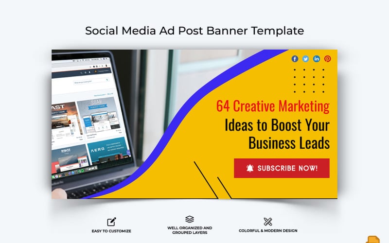 Digital Marketing Facebook Ad Banner Design-016 Social Media