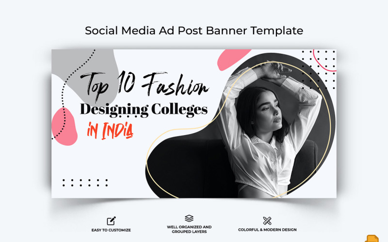 Fashion Facebook Ad Banner Design-025 Social Media