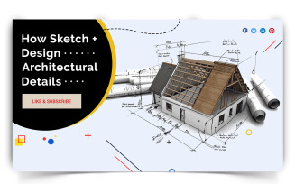 Architecture YouTube Thumbnail Design Template-02