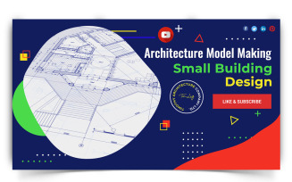 Architecture YouTube Thumbnail Design Template-06