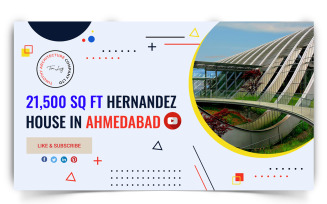 Architecture YouTube Thumbnail Design Template-08