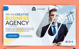 Business Service YouTube Thumbnail Design Template-65