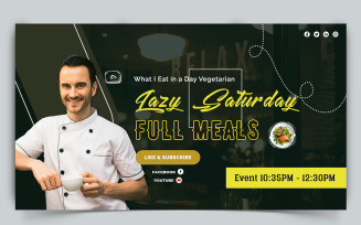 Chef Cooking YouTube Thumbnail Design Template-06