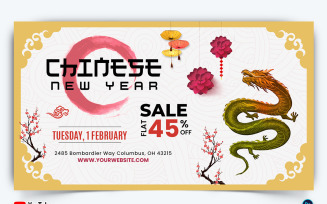 Chinese New Year YouTube Thumbnail Design Template-10