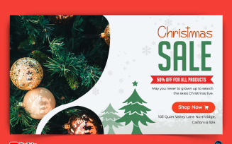 Christmas Sale Offers YouTube Thumbnail Design Template-03