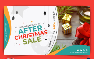 Christmas Sale Offers YouTube Thumbnail Design Template-04