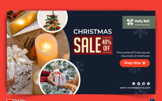 Christmas Sale Offers YouTube Thumbnail Design Template-05
