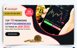 Cryptocurrency YouTube Thumbnail Design Template-01