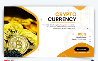 Cryptocurrency YouTube Thumbnail Design Template-21