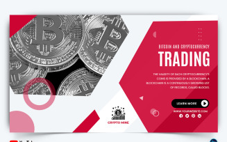 Cryptocurrency YouTube Thumbnail Design Template-29