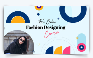 Fashion YouTube Thumbnail Design Template-26