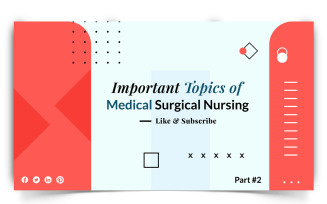 Medical and Hospital YouTube Thumbnail Design Template-06