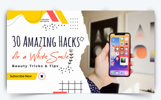 Mobile Tips Tricks YouTube Thumbnail Design Template-15