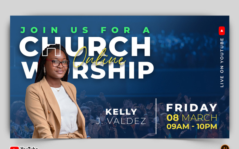 Church Speech YouTube Thumbnail Design -01 Social Media